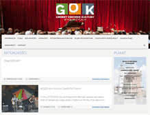 Tablet Screenshot of gokkolaczyce.pl